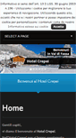 Mobile Screenshot of hotelcrepei.com